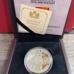 2014 Jersey D-DAY Silver Proof £5 Coin