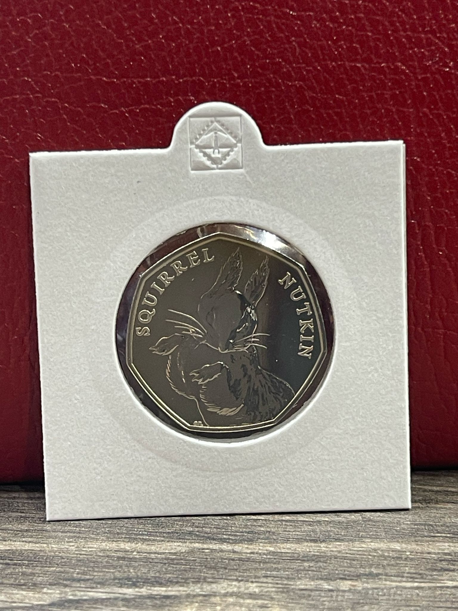 2016 Squirrel Nutkin Brilliant Uncirculated 50p