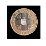 Guernsey Arms on Cross Circulating £2