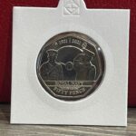 Guernsey 2021 RBL Royal Navy Brilliant Uncirculated 50p