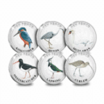 The 2023 Wetland Birds Guernsey Colour 10p Set