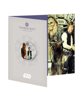 2024 Star Wars – 04 Han Solo and Chewbacca 50p Coloured BU