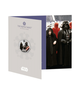2023 Star Wars – 02 Darth Vader and Palpatine 50p Coloured BU