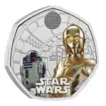 2023 Star Wars – 01 R2-D2 and 3-CPO 50p Coloured BU