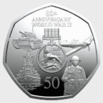2025 80th Anniversary of the end of World War II 50p Coin
