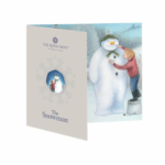 2021 Snowman Christmas 50p Coloured BU