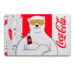 Coca Cola Sunglasses 1/1000 Oz 999 Gold Shaped Coin 3000 Francs Chad