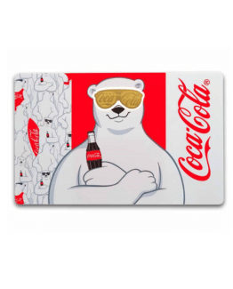 Coca Cola Sunglasses 1/1000 Oz 999 Gold Shaped Coin 3000 Francs Chad