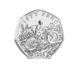2024 Isle of Man 1923 Motorbike 50p Coin