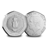 2023 Isle of Man Name Pendant 50p Coin