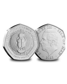 2023 Isle of Man Name Pendant 50p Coin