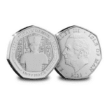 2023 Isle of Man Torso of Tutankhamun 50p Coin