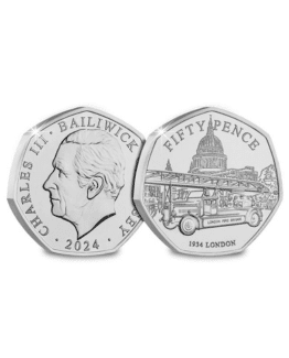 2024 Jersey 1934 London 50p Coin