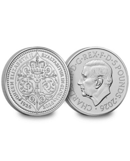 2026 100th Birthday of Queen Elizabeth II Brilliant Uncirculated £5 Coin