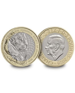 2026 200th Anniversary of ZSL London Zoo Brilliant Uncirculated £2