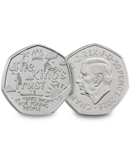 2026 50th Anniversary of The King’s Trust Brilliant Uncirculated 50p