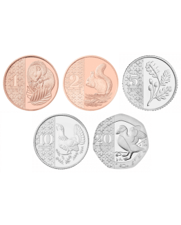 2026 1p - 20p Definitive Brilliant Uncirculated Coin Set