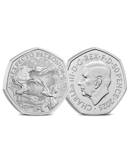 UK 2025 Harry Potter Patronus BU 50p