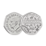 Official UK 2025 Monopoly BU 50p Coin