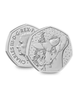 2025 UK The Snowman BU 50p Coin