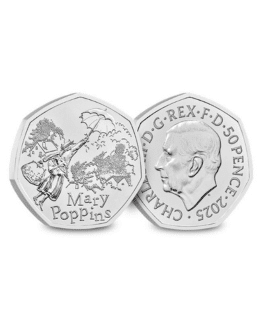 2025 UK Mary Poppins BU 50p