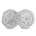 2024 UK Harry Potter: The Winged Keys BU 50p