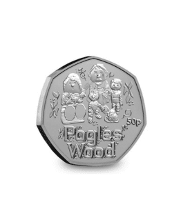2025 Guernsey Pogles Wood Brilliant Uncirculated 50p Coin