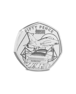 2024 Jersey Red Arrows - Cardiff Millennium Stadium Brilliant Uncirculated 50p