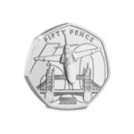 2024 Jersey Red Arrows – London Tower Bridge Brilliant Uncirculated 50p
