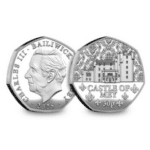 2025 Jersey Castle of Mey Brilliant Uncirculated 50p