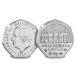 2023 Jersey Balmoral Castle Brilliant Uncirculated 50p
