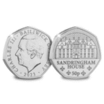 2023 Jersey Sandringham House Brilliant Uncirculated 50p