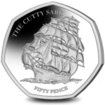 2020 The Cutty Sark 50p