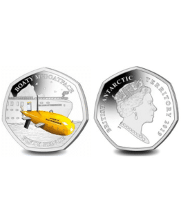 2019 Boaty McBoatface 50p BU Coin