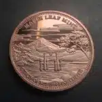 Samurai Warrior 1 oz Copper High Relief Round – Maple Leaf Mint