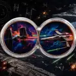 2 x 1 oz Copper Coin Star Wars Republic vs Resistance Colorized Infinity Capsule